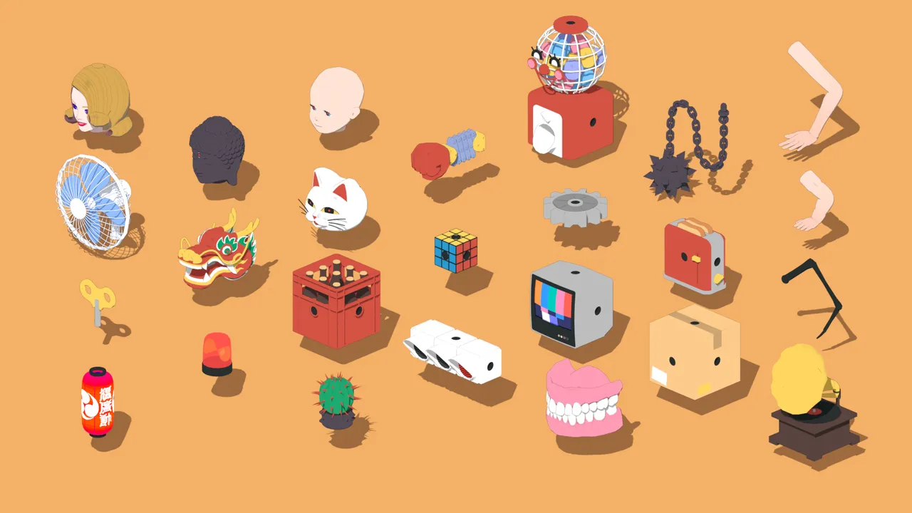 Parts that can be combined into a Mechanimal
